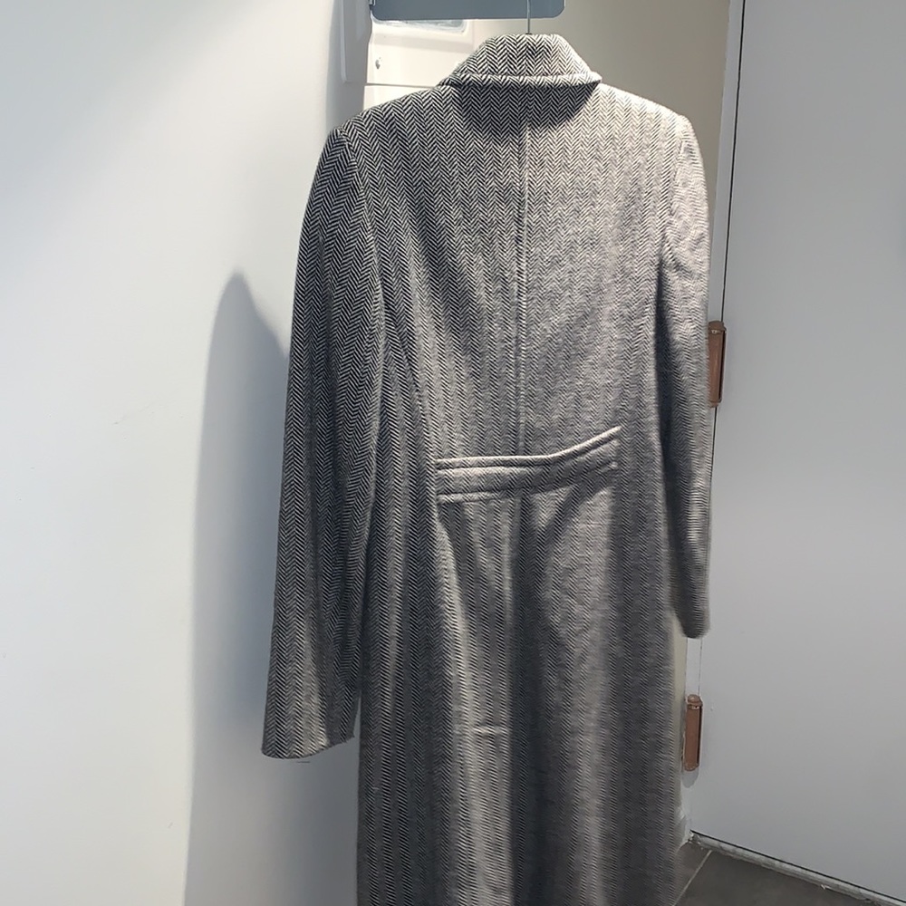 Houndstooth Coat made in Italy (Lana Laine Wool) - Picture 3 of 3